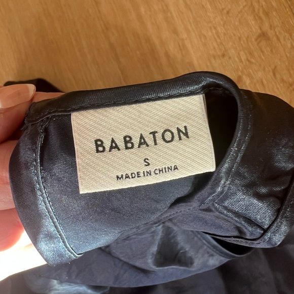 Babaton butler dress. Colour: navy blue (total eclipse) - Picture 3 of 3